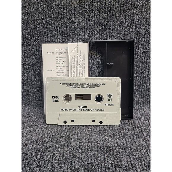 Vintage Music from the Edge of Heaven by Wham! Cassette 1986 Columbia - Picture 4 of 4